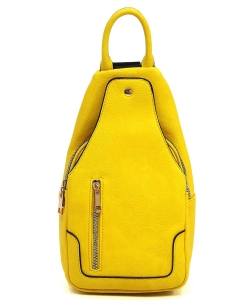 Fashion Sling Backpack AD2766 YELLOW/